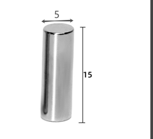 50Pcs 5x15/18MM Electric Guitar Humbucker Pickup Polepiece Pole Slug Guitar Pickup Slug Rods Smooth