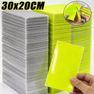 10 cái tự dính không thấm nước Phản quang tầm nhìn xa tấm hình dán lưới phản chiếu Băng PVC kháng thời tiết Phim phản quang