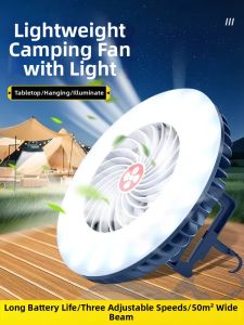SUIYI | Portable Rechargeable Hanging Camping Fan Light