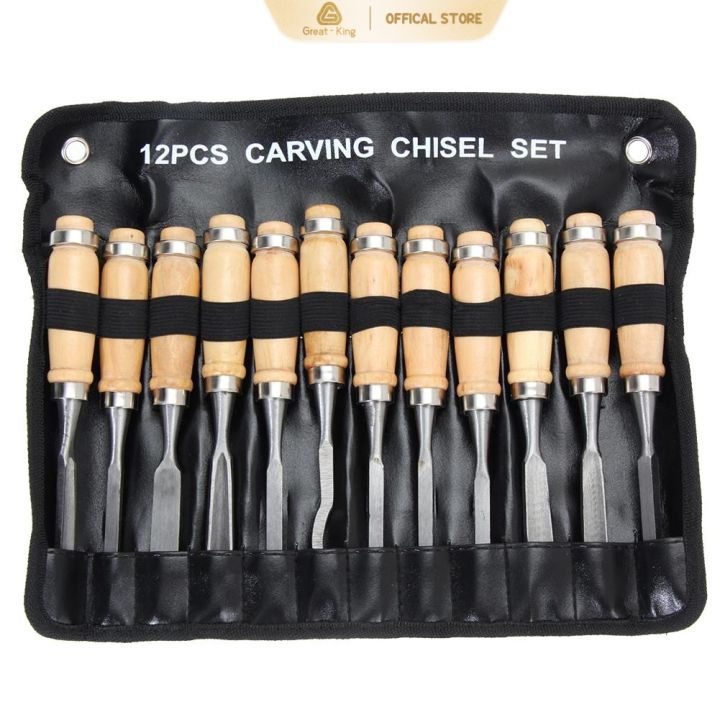 Professional Manual Wood Carving Chisel Wood Carving Hand Tool Set ...