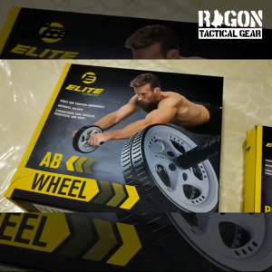 ELITE Fitness Ab Wheel Roller – Abdominal Exercise Wheel for Core Abs & Full Body Training