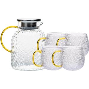MODERN SWEETHOME | High-temperature Resistant Large Capacity Glass Water Pot