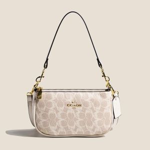 IELGY messenger bag womens versatile fashion zipper retro one shoulder underarm bag