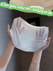 Combo 10 quần lót su lụa nữ cạp cao chất siêu nhẹ thoáng khí co giãn tàng hình tuyệt đối màu pastel comfor 115