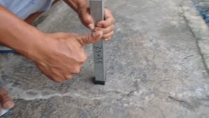 Bantalan Hollow Galvanis 3.5x3.5 Tebal Padat Kuat Karet Bantalan Hollow Galvanis 3.5x3.5 Harga Perbiji