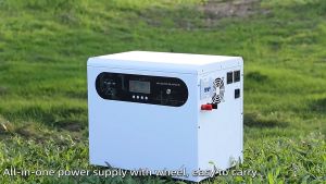 FlashFish Emergency Backup Power K24160 3000W/4096Wh เครื่องกําเนิดไฟฟ้าพลังงานแสงอาทิตย์ 4kWh-10kWh สำหรับสํารองแหล่งจ่าย เฉินสําหรับหม้อหุงข้าวแอร์ แพลตฟอร์ม AC ช่วยเสริมความสะอาดและความปลอดภัย