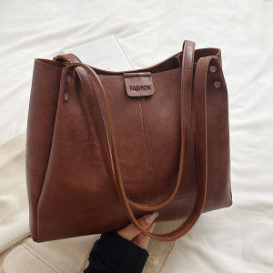 JIFANPAUL | 2025 Retro Shoulder Bag Large Capacity Tote Bag