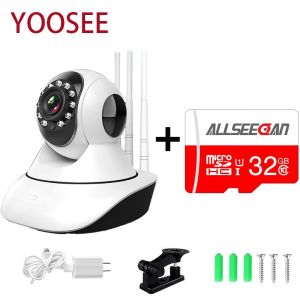 ถุงกล้องวงจรปิด กล้องไร้สาย Full HD 1080P Wifi 3.0 ล้านพิกเซล พร้อมโหมดกลางคืน 360° การโต้ตอบด้วยเสียง การตรวจจับการเคลื่อนไหYCC36YOOSE