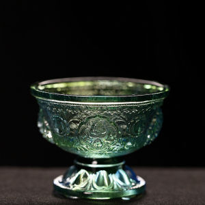 HENANSHENGZHONG | Buddhist Ritual Water Cup Seven Gems Lapis Lazuli