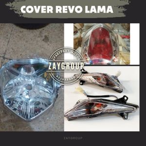 Reflektor Lampu  Depan Sein Depan Dan Lampu Stop Satu Set Honda Revo Lama 2008