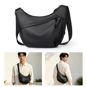 MENSPE Mens Shoulder Bag Large Capacity Shoulder Bag Wear-resistant Cross body Simple Shoulder Bag Shoulder Bag Leisure Shoulder Bag