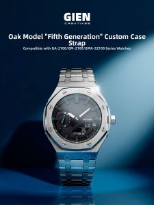 Custom Farmhouse Oak Watch Crown Shell Belt