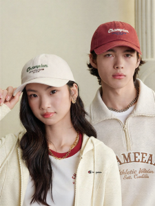 V Kim Taehyung Worn Champion 2026 Fall Embroidered Vintage Baseball Cap for Men & Women