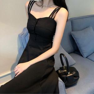 French Vintage Fashion High Waist Slimming Midi Dress