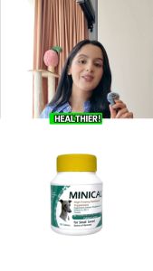 Minical Calcium Supplement for Dogs and Cats (60 Tablets / Bottle)