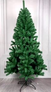 METECH 4ft/5ft/6ft/7ft/8ft PVC Green Christmas Tree Craft Artificial Christmas Tree Decoration