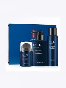 VEZE MEN SEAUCYSKET Professional For Men’s เซท 3 ชิ้น ผลิตภัณฑ์ดูแลผิวหน้าขาวใสสำหรับผู้ชาย เพิ่มความกระจ่างใส ลดเลือนริ้วรอย