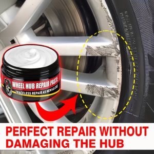 JOKJOK Wheel Hub Repair Kit - Scratch Remover & Oxidation Polish Cream Non-Damaging Formula for Alloy Wheels Easy Application