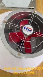 Quạt hướng trục hút khói D250 quạt hút khói công nghiệp quạt công nghiệp nối ống phi 250