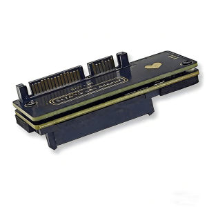 T.F.SKYWINDINTL(TFSKYWINDINTL) | SATA3.0 to SAS hard disk adapter card 6Gbps SATA (7&15) 22Pin male to SAS 29Pin female expansion card suitable for 2.5 3.5 inch