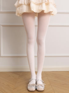 Velvet Stockings JK School Uniform White Silk Pantyhose Pure Desire White Leggings Lolita Underwear Womens Footwear Socks