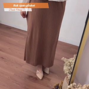 100 Ribu 4 pcs Rok Plisket Span Wavy / Rok Span Wavy / Rok Span Plisket