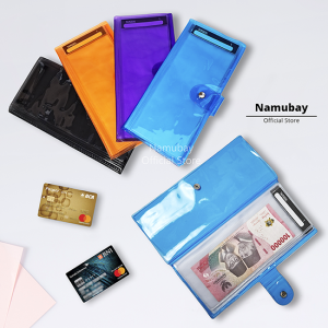 DOMPET KEUANGAN DISIPLIN TRANSPARAN / DOMPET WALLET ORGANIZER KEUANGAN / DOMPET KANCING