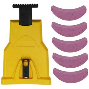 Universal Fast Chainsaw Chain Sharpener Tool Upgrade Portable Chainsaw Teeth Grinding Kit Fit All Sizes Chains Woodworking Tool