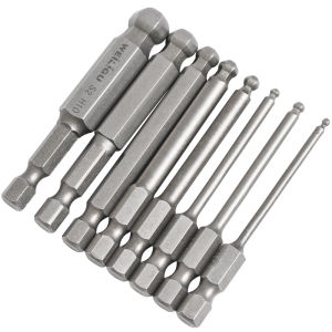 weiligu | Magnetic S2 Metric Ball-End Hex Key Wrench Set 5 Pieces