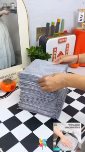 Lap Kawat Dapur Awet - Lap Kawat Pembersih Alat Dapur Tahan Lama - Wire Cloth - Kawat Lap Dapur Pembersih Noda Cuci Piring