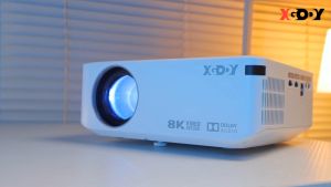 XGODY X1 Smart Proyektor Android9.0 2+16GB 4K 450 ANSI Lumens Dolby WiFi5 Bluetooth STB