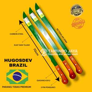 parang kebun hugosdev BRAZIL 22 inchi ORIGINAL / TRAMONTINA MACHETE BRAZIL