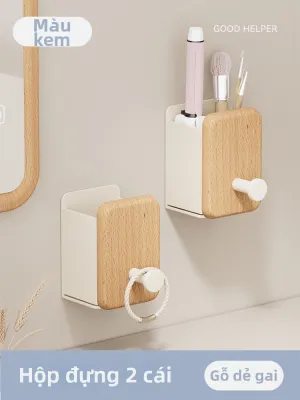 YUJIANG | Kệ Đựng Điều Khiển Treo Tường Không Cần Khoan