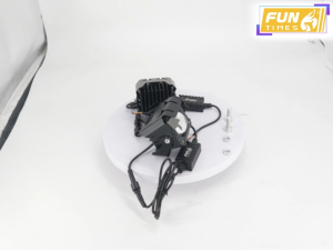 V7Pro Dual Color LED Motorcycle Light with Switch & Ballast White High + Yellow Low Beam Full Set