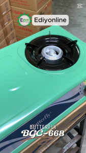 Butterfly Double Burner Gas Cooker BGC-668 / BGC-85 / BGC-666 Dapur Gas Masak 2 Tungku 煤气灶 Ediyonline Ediy