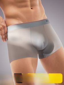 MiiOW | Mens Summer Underwear Ice Silk Lightweight Breathable Comfortable Antibacterial Flat Angle Pants MiiOW Cat Person Brand