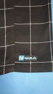 Celana Tartan Pendek Pinggang Karet Cotton Twill Street Supercombed 33-38 JUMBO