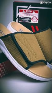 WIBI IE-861 S13-02 Sandal Pria Selop Kasual Perekat Mocca Size 39 - 43
