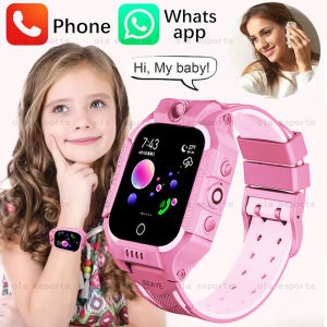 New Kids Smart Watch GPS SOS IP68 Waterproof Smartwatch Clock 4G Video Call Phone SIM Card Location Tracker Children Wristwatch