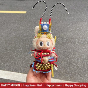 Labubu Clothes 17cm Vinyl Sugar Generation Bean Milk Dodo Outfit Cute Style Macaron V1 for Dolls Toy Cotton Doll Clothes