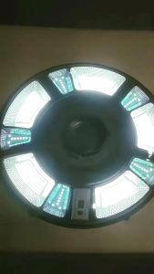 [Free shipping]UFO RGB Solar Street Light Outdoor Waterproof IP67 LED 1000W 2000W 3000W 4000W 5000W 7000W 8000W 10000W 12000W Solar Light Spotlight Outdoor Lamp Motion Sensor Automatic Lighting With Pole