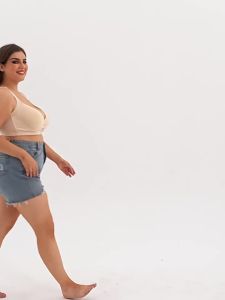 🌿 A-G Cup Full Support Bra with Steel Wire Backless Style Breathable Moisture-Wicking Front Closure