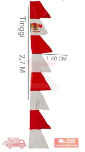 UMBUL UMBUL GARUDA WARNA WARNI