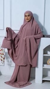 RameRame Mukena Dewasa Anisa Lesti Travel 3 in 1 Bahan Crinkle Airflow Terbaru Premium Termurah Bisa Bayar Ditempat Tujuan COD