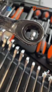 SHEFFIELD 61pcs Mechanical Repair Tool Set Automotive Professional Car Repairing Foreman Socket Wrench Ratchet Screwdriver Spanner Kit