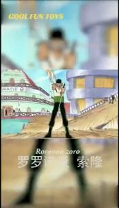 104CM Japanese Anime Cosplay Metal Sword Zoro One Piece Roronoa Zoro Autumn Water Three Generati for Kids Gifts
