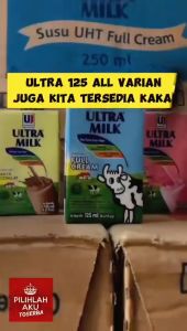 Susu Ultra Coklat (Cokelat) - 125 ml - ( HARGA 12 PCS )