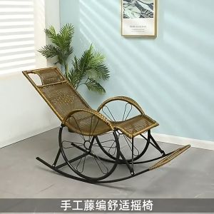 เคล็ดลับเก้าอี้นอนหวาย | พักผ่อน อาร์มแชร์ โยก | หวายเทียมคุณภาพดี นอนสบายไม่เจ็บตัว