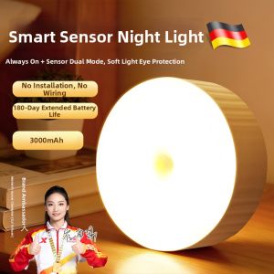 KUWUBIANJING | Automatic Motion Sensing LED Night Light Home Corridor Use Long-lasting
