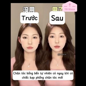 Lược Phồng Chân Tóc Hàn Quốc Kiểu Dáng Cải Tiến 2025 Kẹp Hỗ Trợ Phồng Mái
